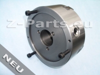 4-Jaw chuck 160 mm with cylindrical mount centric clamping