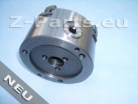 4-Jaw chuck 100 mm with cylindrical mount centric clamping